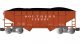 Two-Bay Offset-Side Open Hopper with Coal Load - Ready to Run -- Southern Railway 112621 (Box, G, Bachmann Industries 94003