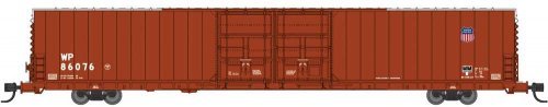 Pullman-Standard 86′ Auto Parts Double-Door Boxcar - Ready to Run -- Union Pacific WP 86074 (1980s , N, Bluford Shops 86845