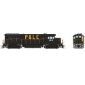 GE U28B Low Hood - Standard DC -- Pittsburgh & Lake Erie 2815 (black, yellow, white), HO, Rapido Trains Inc 35057