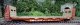 Bulkhead Flatcar - 3-D Resin & Laser-Cut Wood Kit -- Louisville & Nashville 22505 (brown, white), HO, State Tool & Die 722