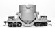 3-in-1 Open Top Hot Metal Car - Kit -- With Extended Ladle & Add-On Wings - Undecorated, HO, State Tool & Die 725