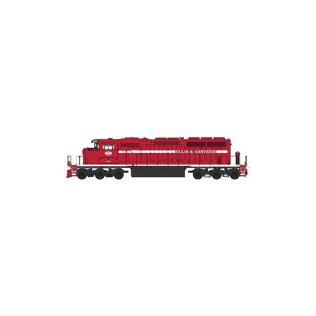 EMD/GMDD SD40-2W - Standard DC -- Ellis & Eastern (red, white), N, Intermountain Railway Company 69315