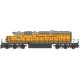 GMDD SD40-2 - Standard DC -- Pennsylvania Northeastern 5577 (yellow, black, gray), N, Intermountain Railway Company 69398
