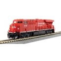 GE ES44AC GEVO - DCC -- Canadian Pacific 8743 (red, white), N, Kato USA Inc 1768935DCC