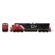 GE ES44AC GEVO - DCC -- Canadian National 2952 (black, red, white, Website Logo), N, Kato USA Inc 1768939DCC