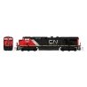 GE ES44AC GEVO - DCC -- Canadian National 2952 (black, red, white, Website Logo), N, Kato USA Inc 1768939DCC