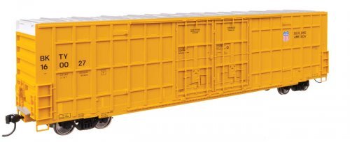 60′ High Cube Plate F Horizontal Post Boxcar - Ready to Run -- Union Pacific(R) BKTY 160027, HO, WalthersMainline 3122