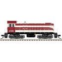Alco S2 - Standard DC - Master(R) Silver -- St. Louis-San Francisco 295 (Ex-NEO, red, white), HO, Atlas Model Railroad Co. 10003