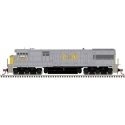 GE U28C - Standard DC - Master(R) Silver -- Louisville & Nashville 1533 (gray, yellow, red), HO, Atlas Model Railroad Co. 100045