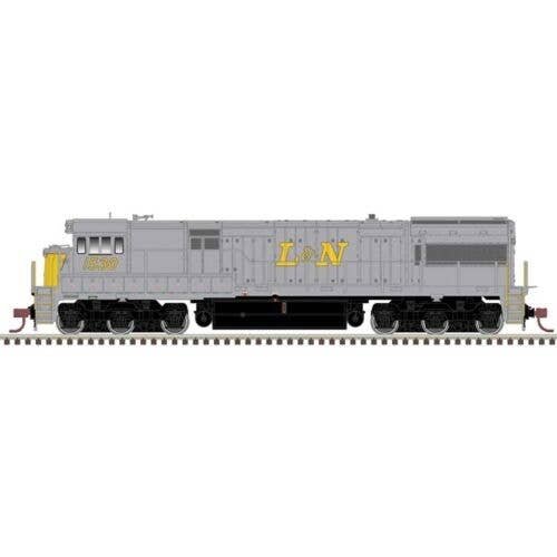 GE U28C - Standard DC - Master(R) Silver -- Louisville & Nashville 1533 (gray, yellow, red), HO, Atlas Model Railroad Co. 100045