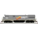 GE U28C - Standard DC - Master(R) Silver -- Seaboard System CSX 3526 (gray, red, yellow), HO, Atlas Model Railroad Co. 10004585