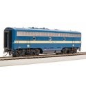 EMD F7B - Standard DC - Stealth -- Texas & Pacific 1517B (Eagle, blue, gray), HO, Broadway Limited Imports 8317