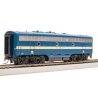 EMD F7B - Standard DC - Stealth -- Texas & Pacific 1517B (Eagle, blue, gray), HO, Broadway Limited Imports 8317