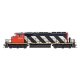 EMD/GMDD SD40-2W - Standard DC -- Canadian National (black, white, red, Large Hood Stripes), N, Intermountain Railway Company 69