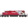 EMD SD40-2 - Standard DC -- Canadian Pacific (Action Red, white, Expo 86 Graphics), N, Intermountain Railway Company 69336