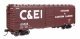 40′ PS-1 Boxcar - Ready to Run -- Chicago & Eastern Illinois(TM) 65588, HO, WalthersMainline 45506