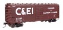 40′ PS-1 Boxcar - Ready to Run -- Chicago & Eastern Illinois(TM) 65588, HO, WalthersMainline 45506
