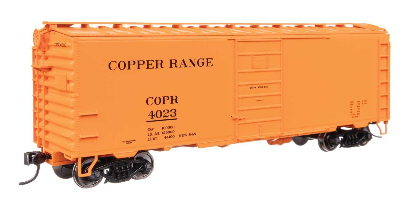 40′ PS-1 Boxcar - Ready to Run -- Copper Range 4023, HO, WalthersMainline 45510