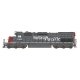 EMD SD40T-2 Tunnel Motor - Standard DC -- Southern Pacific (gray, red, Speed Lettering), N, Intermountain Railway Company 69403