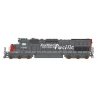 EMD SD40T-2 Tunnel Motor - Standard DC -- Southern Pacific (gray, red, Speed Lettering), N, Intermountain Railway Company 69403
