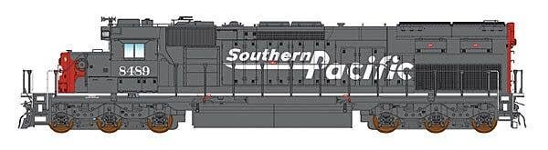 EMD SD40T-2 Tunnel Motor - Standard DC -- Southern Pacific (gray, red, Speed Lettering), N, Intermountain Railway Company 69403