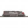 EMD SD45 Low Nose - 2-Rail - Sound and DCC - Premier -- Southern Pacific 8595 (gray, red, Speed Lettering), O, Atlas O 30138277