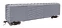 50′ AAR Improved Double-Door Boxcar - Ready to Run -- Undecorated, HO, WalthersMainline 46600