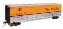 50′ AAR Improved Double-Door Boxcar - Ready to Run -- Denver & Rio Grande Western(TM) 63790, HO, WalthersMainline 46602