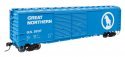50′ AAR Improved Double-Door Boxcar - Ready to Run -- Great Northern 35127, HO, WalthersMainline 46605