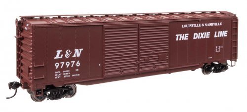50′ AAR Improved Double-Door Boxcar - Ready to Run -- Louisville & Nashville 97976, HO, WalthersMainline 46608