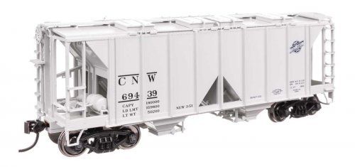 ACF 1958 Cu Ft Covered Hopper - Ready to Run -- Chicago & North Western(TM) 69439, HO, WalthersMainline 49708