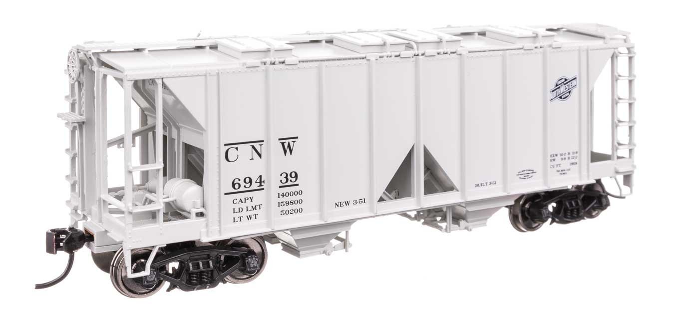 ACF 1958 Cu Ft Covered Hopper - Ready to Run -- Chicago & North Western(TM) 69439, HO, WalthersMainline 49708