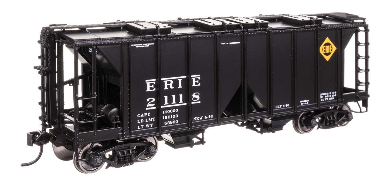 ACF 1958 Cu Ft Covered Hopper - Ready to Run -- Erie 21118, HO, WalthersMainline 49716