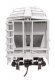 ACF 1958 Cu Ft Covered Hopper - Ready to Run -- Kosmos Cement KSMX 105, HO, WalthersMainline 49721