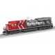EMD SD70M-2 - 3-Rail - Unpowered -- Ferromex 4053 (Stripe Scheme, red, gray, white), O, Lionel 2533182
