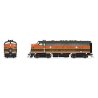 EMD F7 A-Unpowered B Set - Sound and DCC - Paragon4(TM) -- Great Northern 454A, 454B (Freight Empire Scheme, Pullman Green, Oran