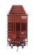 73′ Greenville 7,000 Cubic Foot Wood Chip Hopper - Ready to Run -- Southern Railway 134465 (bro, HO, WalthersMainline 56368