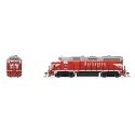 EMD GP35 Low Nose - Sound and DCC - Paragon4(TM) -- Chicago, Burlington & Quincy 992 (Chinese Red, gray, white, black), HO, Broa