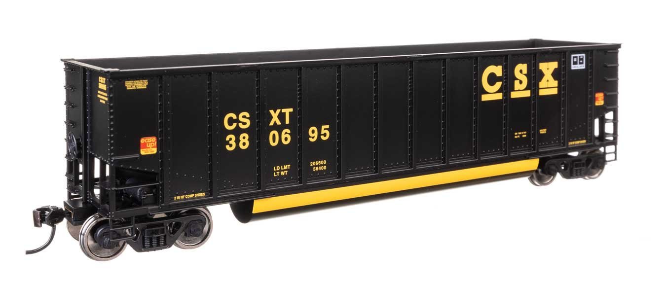 50′ Bethgon Coalporter Gondola - Ready to Run -- CSX 380695, HO, WalthersMainline 57205