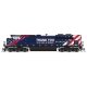 EMD SD70ACe - Standard DC - Stealth Series -- Montana Rail Link 4404 (Essential Workers Tribute, red, white, blue), HO, Broadway