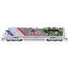 EMD SD70ACe - Standard DC - Stealth Series -- Union Pacific 1943 Spirit of the Union Pacific (silver, gray, blue), HO, Broadway 