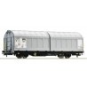 Sliding-wall wagon -- Schiebewandwagen -- Transwaggon SBB Cargo - HO - Roco Fleischmann 77495