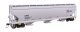 60′ NSC 5150 3-Bay Covered Hopper - Ready to Run -- Union Pacific(R) 20655, HO, WalthersMainline 7748
