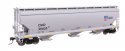 60′ NSC 5150 3-Bay Covered Hopper - Ready to Run -- Union Pacific(R) 20655, HO, WalthersMainline 7748