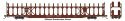 89′ Flatcar w/Bi-Level Open Auto Rack - Ready to Run -- Illinois Central 901187, HO, WalthersMainline 8038
