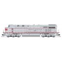GE ES44AC - Sound and DCC - Paragon4(TM) -- Chicago, Burlington & Quincy 6325 (Fantasy Scheme, aluminum, red), HO, Broadway Limi