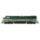GE ES44AC - Sound and DCC - Paragon4(TM) -- Northern Pacific 6327 (Fantasy Scheme, Loewy 2-Tone Green, Main Street Slog, HO, Bro