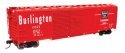 50′ AAR Double-Door Boxcar - Ready to Run -- Chicago, Burlington & Quincy 48522, HO, WalthersProto 101673