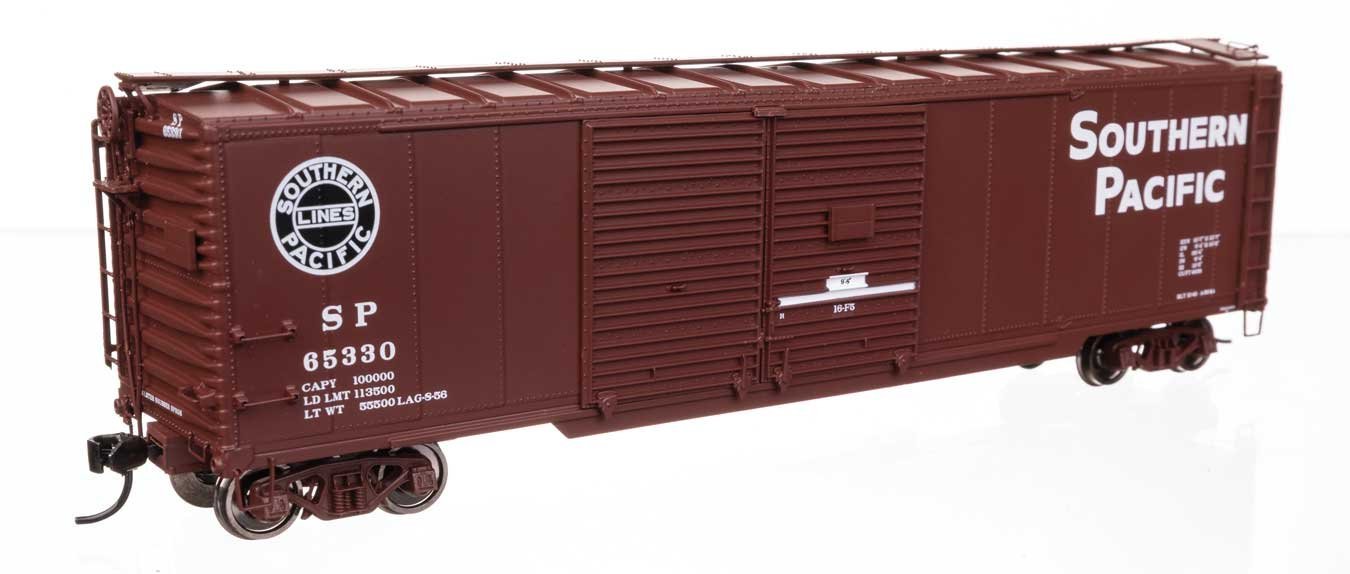 50′ AAR Double-Door Boxcar - Ready to Run -- Southern Pacific(TM) 65330, HO, WalthersProto 101686