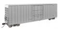 50′ Gunderson Hi-Cube Paper Service Boxcar - Ready to Run -- Undecorated, HO, WalthersProto 101700